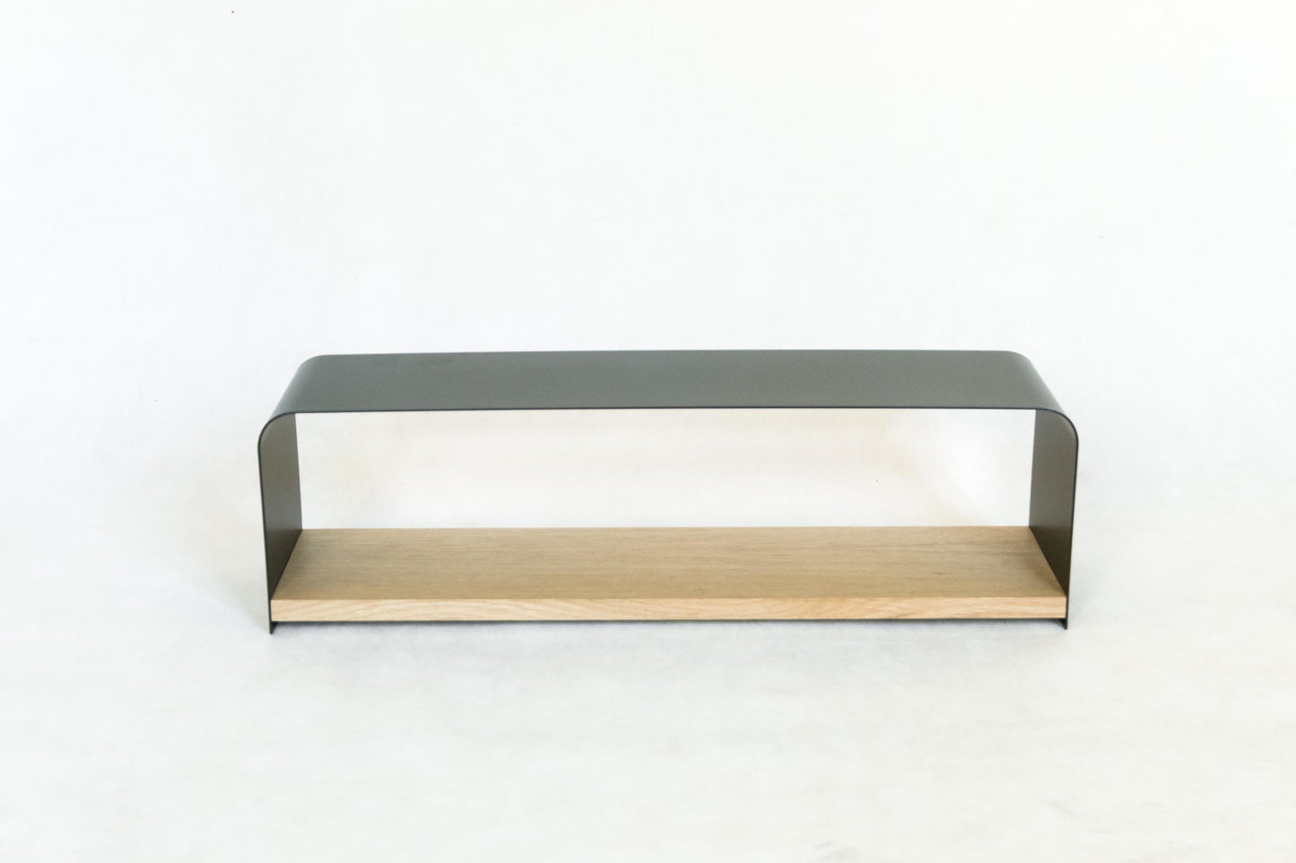 Nowoczesny czarny stojak na buty